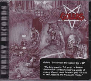 Golers ‎– Backwoods Messages CD