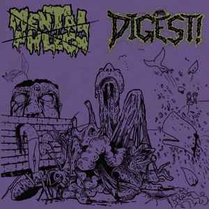 Mental Phlegm / Digest! ‎– Demos CD