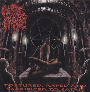 Divine Pustulence ‎– Tortured, Raped And Sacrificed To Satan CD