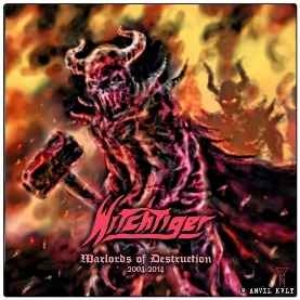 Witchtiger ‎– Warlords Of Destruction 2004-2014 CD