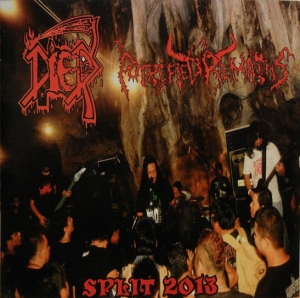 Died / Putrefied Remains ‎– Split 2013 CD