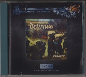 Delirium - Errante CD
