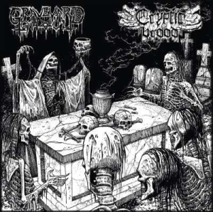 Graveyard Ghoul / Cryptic Brood ‎– The Graveyard Brood CD
