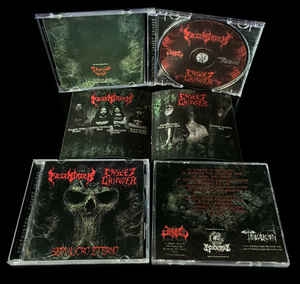 Postmortem / Casket Grinder ‎– Sepulcro Eterno CD