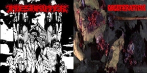 Fleshripper / Obliteration ‎– Fleshripper / Obliteration CD