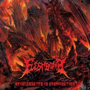 Fleshbomb ‎– Reincarnated In Abomination CD