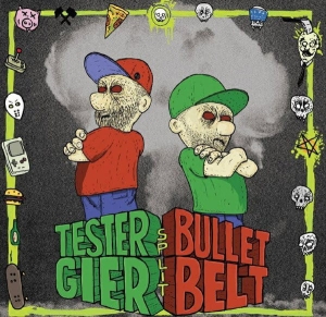 Tester Gier / Bullet Belt ‎– Split CD