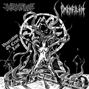 Sulphurhaze / Omen Filth ‎– Veneration Of Cruel Lust CD