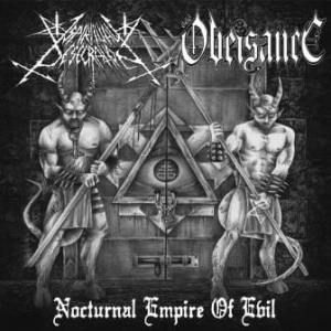 Spiritual Desecration / Obeisance ‎– Nocturnal Empire Of Evil CD